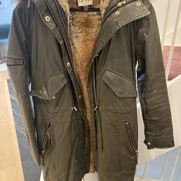 S.A.M coat w fur inside. Too small for me. Great condition - Picture 3 of 3